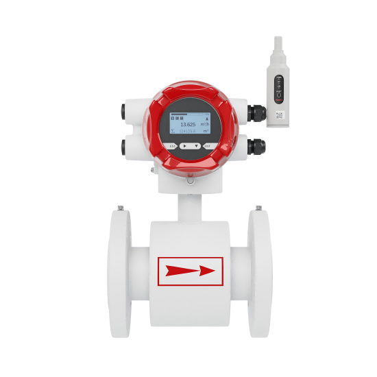 彩乐园A100无线电磁流量计无线远传